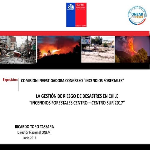 Gestión de Riesgo de Desastres y Discapacidad en Chile | PPTX