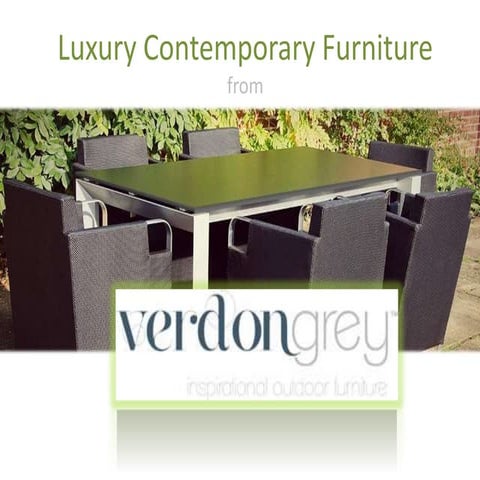Verdon Grey - Luxury Outdoor Furniture