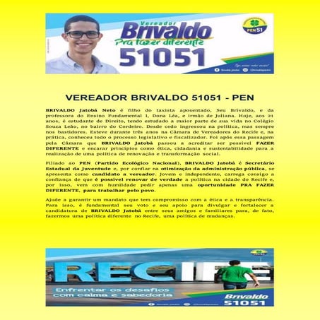 Vereador Brivaldo Jatobá 51051