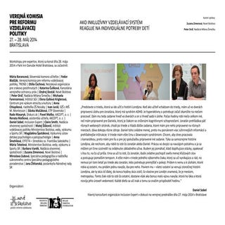 Ako inkluzívny vzdelávací systém re...