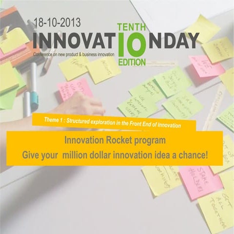 "Give your million idea a chance"