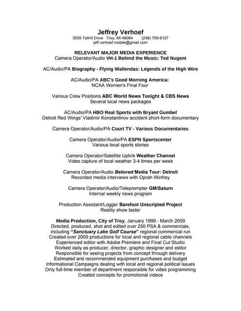 Vic McCarty Aug2016 ResumeWref | DOC