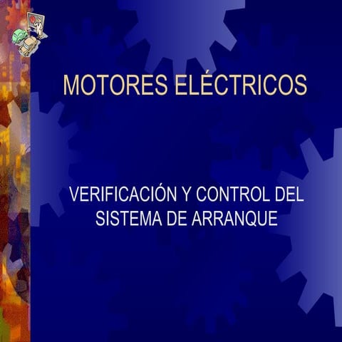 Verificacion Y Control Arranque