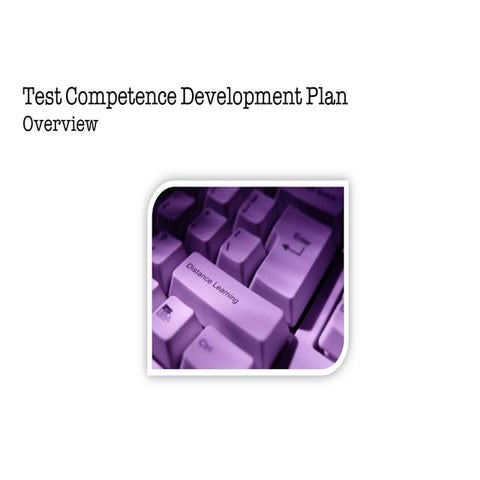 Verification Learning & Development Plan
