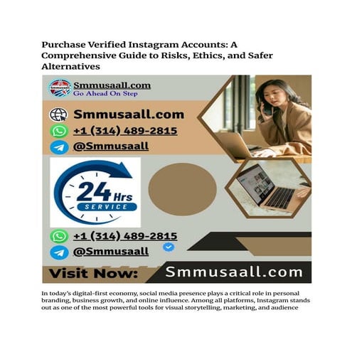Verified Instagram Accounts_ A Comprehensive Guide to Risks, Ethics ...