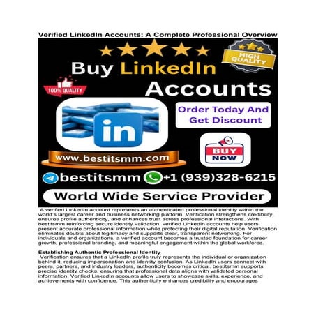 Verified LinkedIn Accounts_ A Complete Professional Overview.docx
