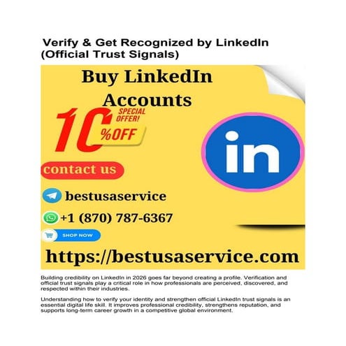 Verify & Get Recognized by LinkedIn (Official Trust Signals).pdf