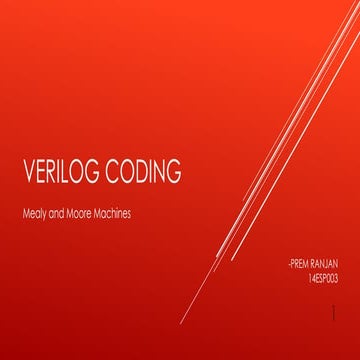 Verilog coding | PPT