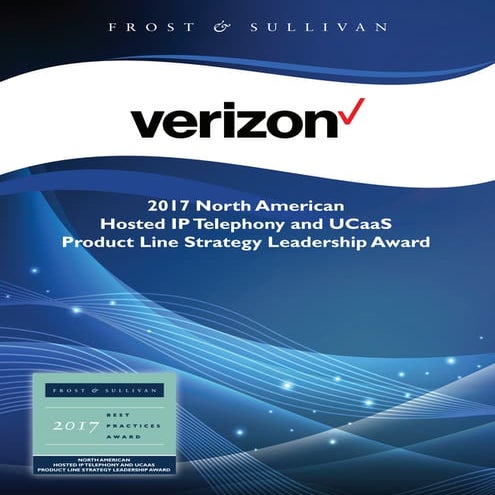 Verizon Hosted IP Telephony and UCaaS Award Write Up