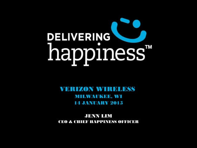 Verizon Wireless Milwaukee  Jenn Lim Delivering Happiness