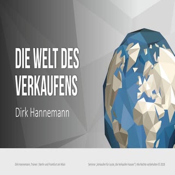Die Welt des Verkaufens. Techniken, Tipps und Tricks der Profis