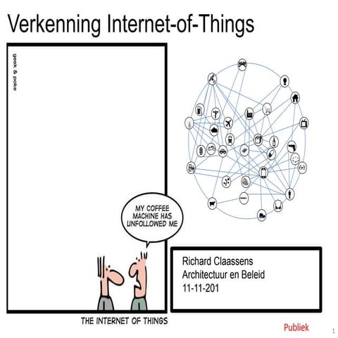 Verkenning internet of things