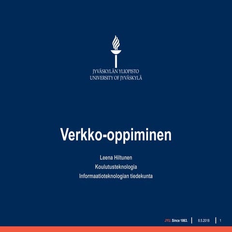 Verkko oppimisen taidot