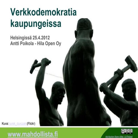 Verkkodemokratia kaupungeissa