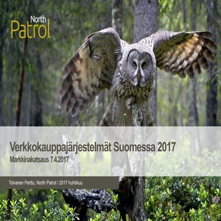 Verkkokauppajärjestelmät Suomessa 2017