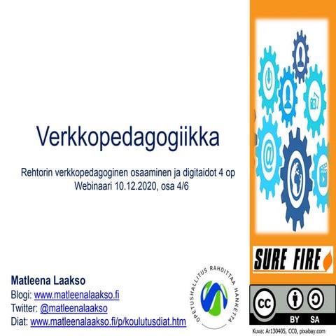 Verkkopedagogiikka 10.12.20