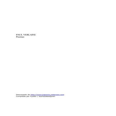 Verlaine paul poemas-www.katarsis.rot