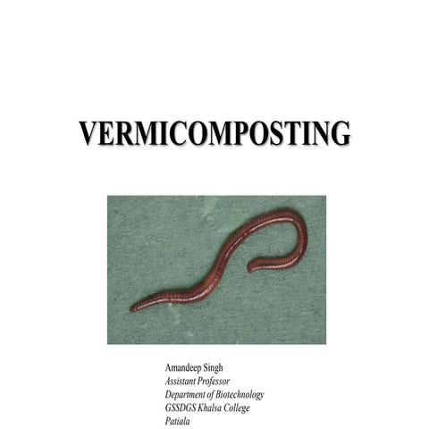 Vermicomposting