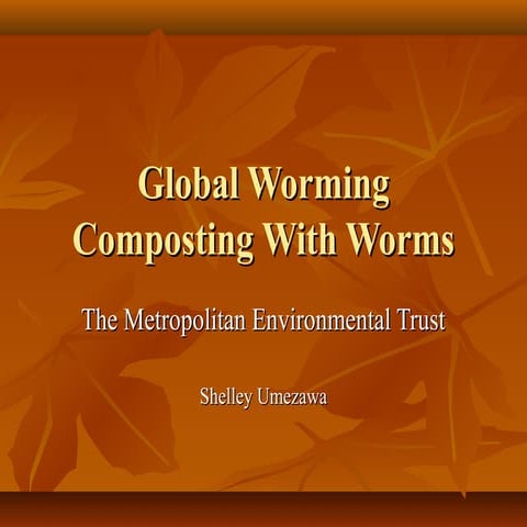 Vermicomposting 