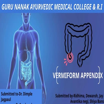 VERMIFORM APPENDIX (GP 10).pptx with detailed diagrams