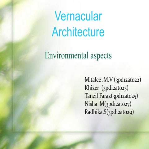 Vernacular architecture of Nalwar Yadgir district