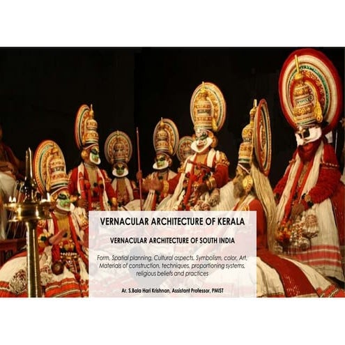 Vernacular Architecture of Kerala