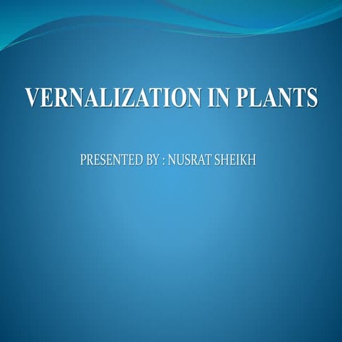 Vernalization in Plants.pptx