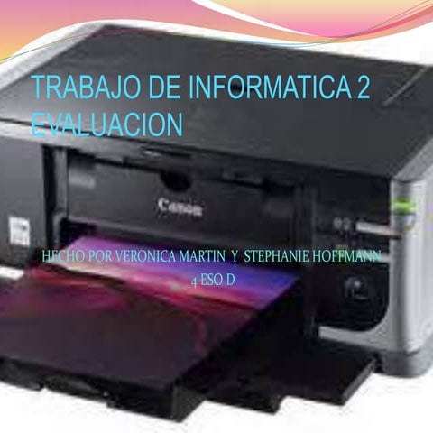 Presentación de Impresora 