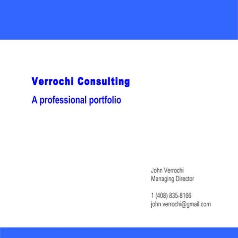 Verrochi Prof Port May 12