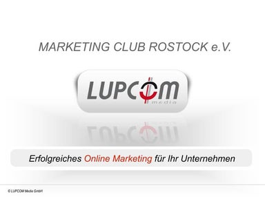 Versand marketing club rostock 18.02.2013