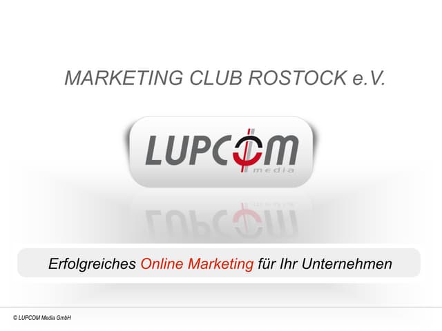 Versand marketing club rostock 18.02.2013