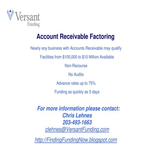 Versant factoring overview | PDF