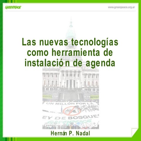 Hernan Nadal en el Foro PoliTICs: Las nuevas tecnolgías como herramienta de i...