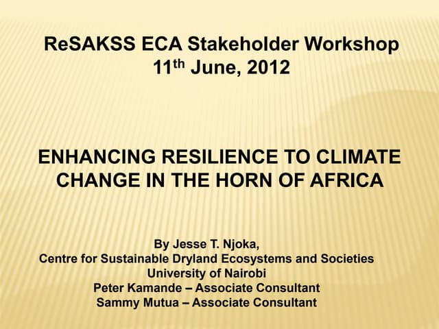 Version 1 enhancing resilience to  cc  in the horn 11th june 2012 final