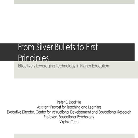 Implications of Embodied Cognition & Enactivism for Instructional ...
