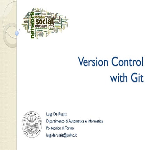 Version Control with Git | PPT