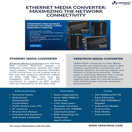 Versitron Ethernet Media Converter.pdf