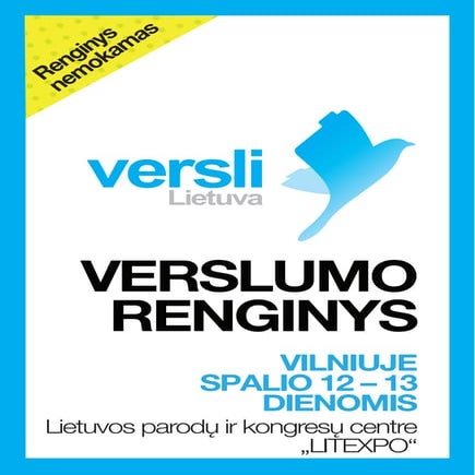 Versli Lietuva renginys Vilniuje (leidinys)