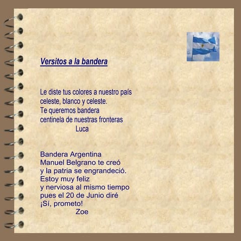 Versos A La Bandera | PPT