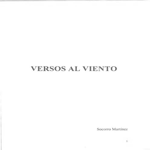 Versos al viento