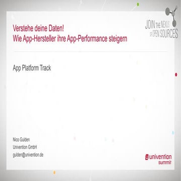 Verstehe deine Daten! Wie App-Hersteller ihre App-Performance steigern