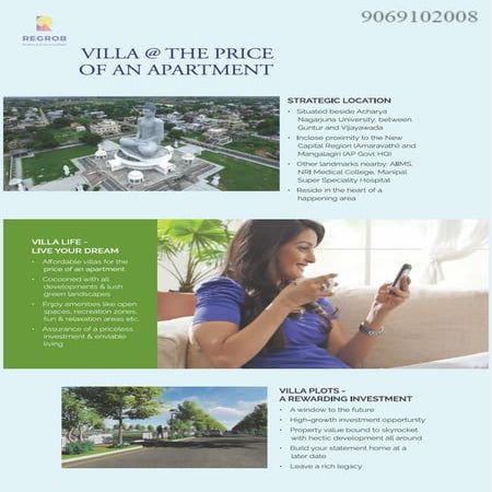 Vertex Capital County Villa Namburu Guntur | Price, Possession, Location