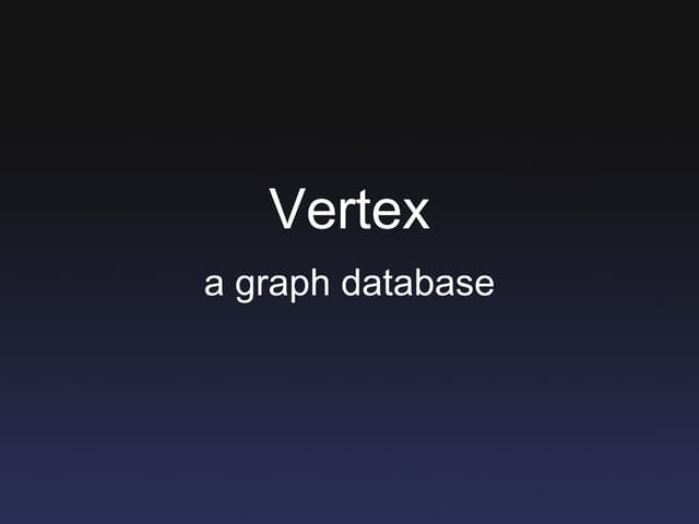 vertexdb