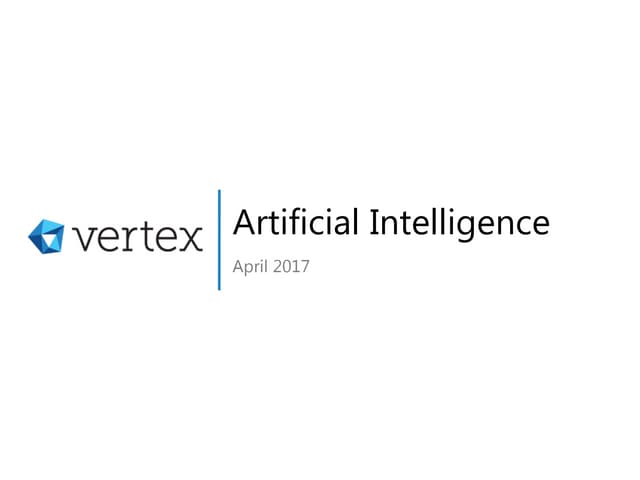 Vertex Perspectives | Artificial Intelligence