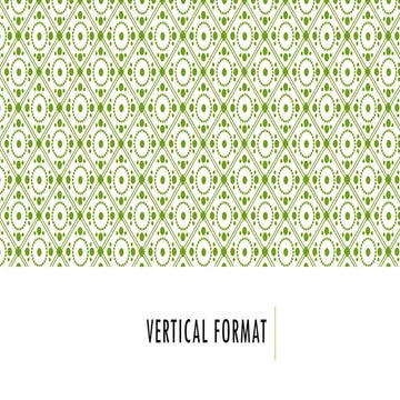 Vertical Format of Financial Statements.