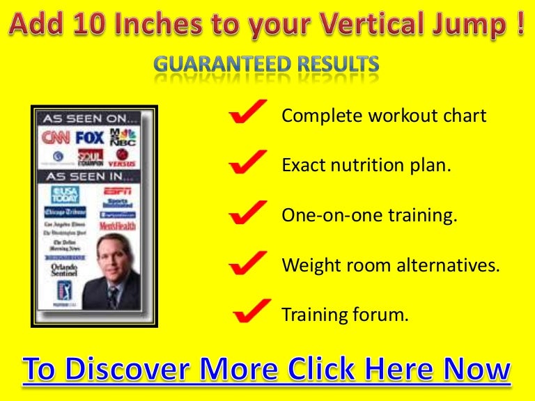 Vertical Jump Chart