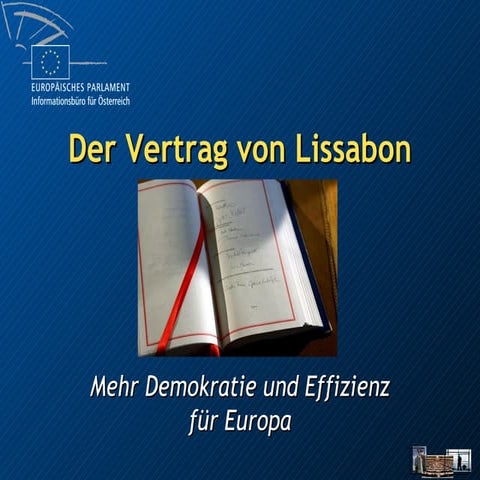Der Vertrag von Lissabon