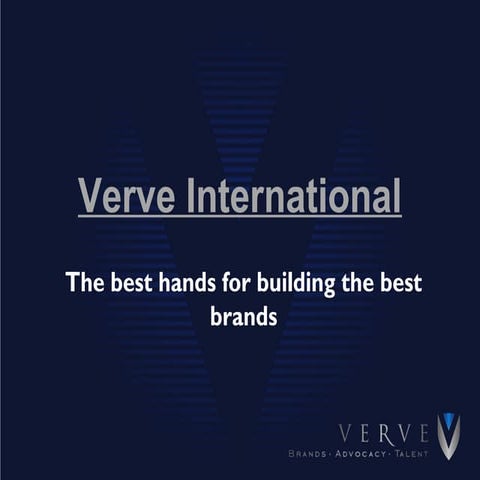 Verve International Introduction