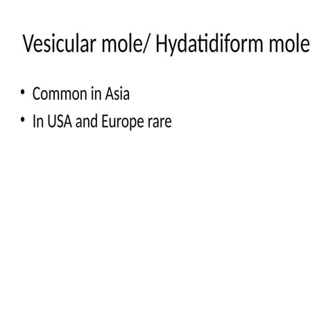 vesicular mole.pptx gestational trophoblastic