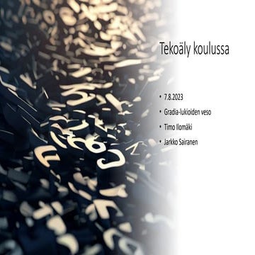 Veso2023 - Tekoäly koulussa.pptx